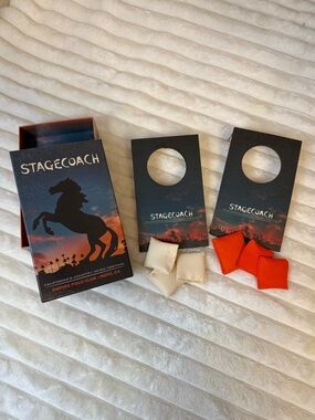 Stagecoach 2025 mini corn hole set